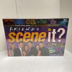 NEW / SEALED Friends Scene It Board Game DVD Trivia Complete