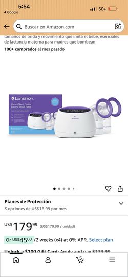 Electric breast pump