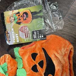 Pumpkin Halloween Costume (1T-2T)