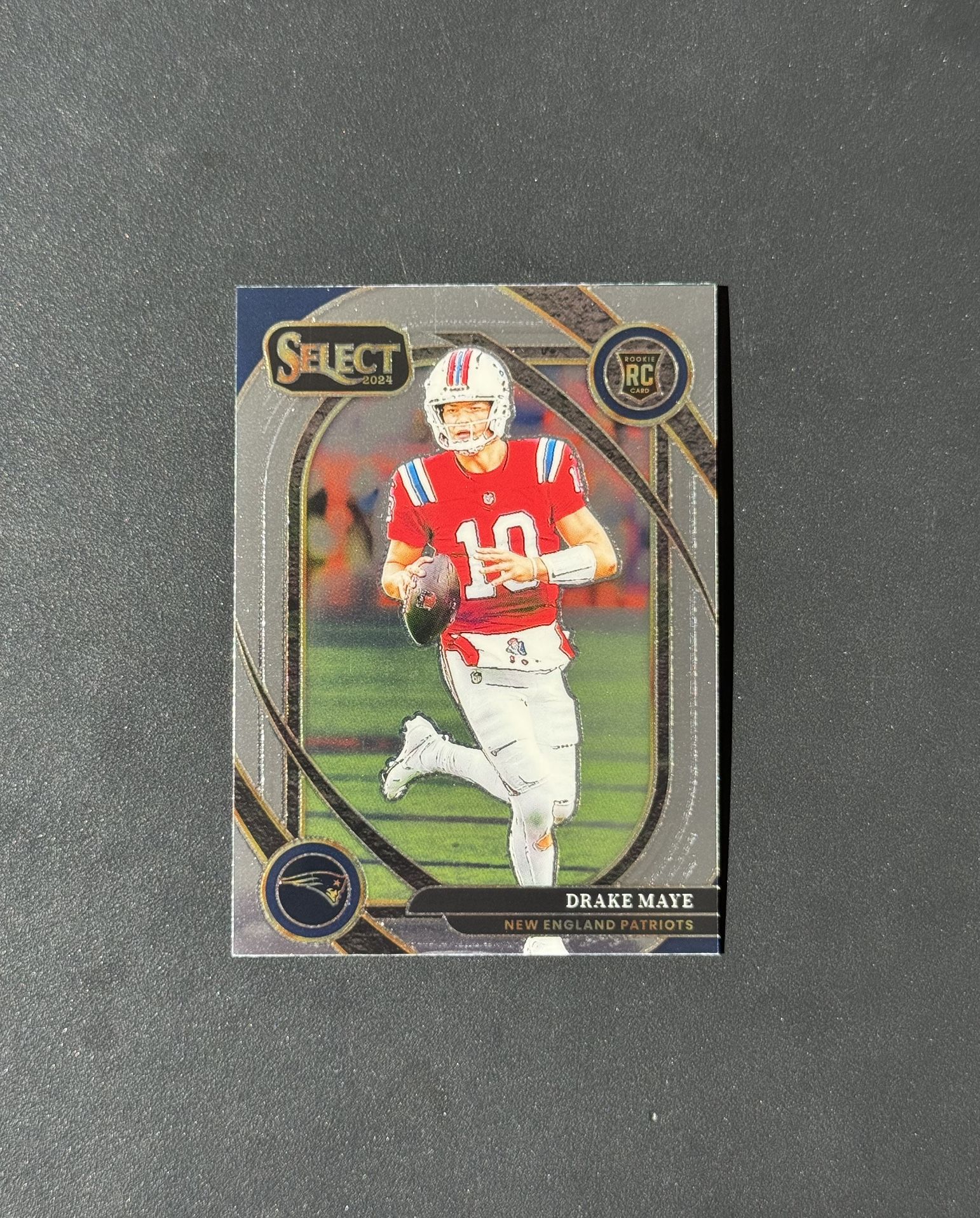 2024 Panini Select DRAKE MAYE Club Level #218 Rookie RC Patriots