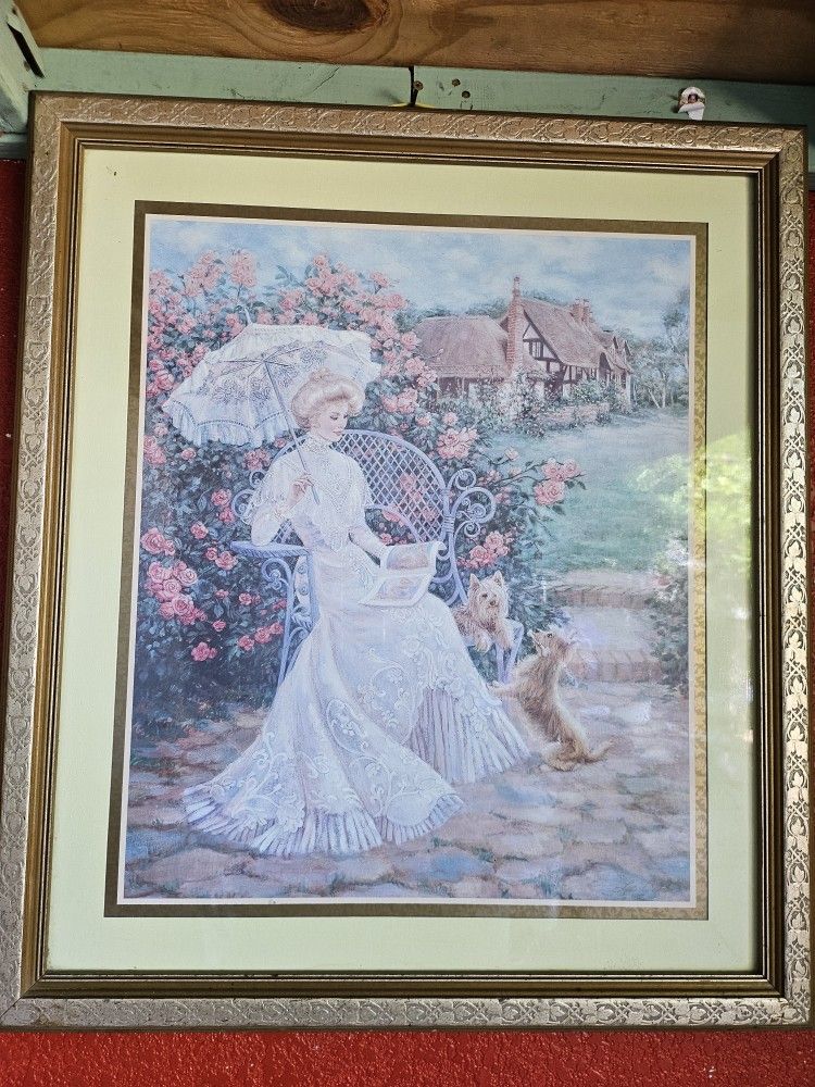 Cuadro Grande De Home Interiors