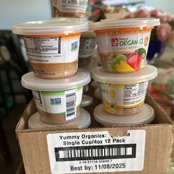 Yummy Organics Baby Food Assorted Flavors 