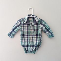 Baby Boy Baby B'Gosh Plaid Bodysuit 