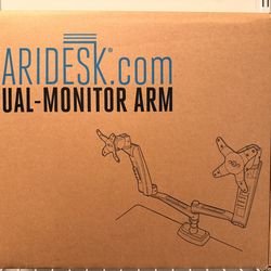 Vari Desk Dual Monitor Arm