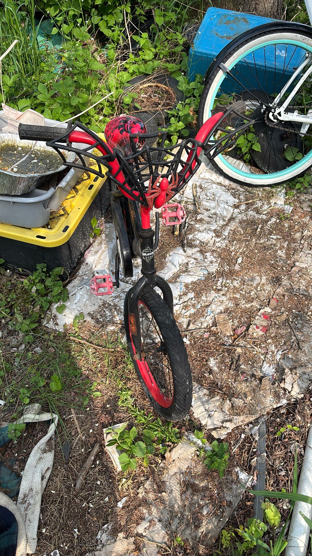Bike Spider-Man 16 In Tires. Single Speed. Holly Area