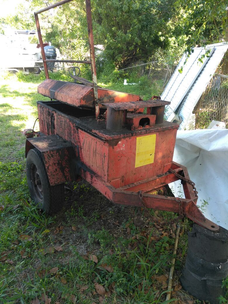 Roofing Tar Kettle!
