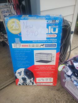 New metal dog crate up to 70lbs