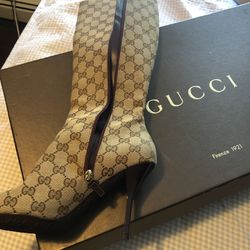 Gucci original above the knee heel