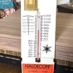 Vintage Mid Century Thermometer 