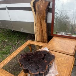 End Tables With Coffee Table / Have Glass To Coffee Table Bring From Storage , Fantastic Cut Would Specially Had Cut To Tinker With