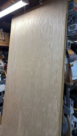 3/4” X 48” X 96” Inch  Red Oak Plywood Class  A.  