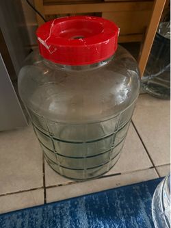 Free glass container
