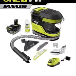 Ryobi 18V Cordless SwiftClean Mid Size Spot Cleaner With 4.0Ah Battery & Charger