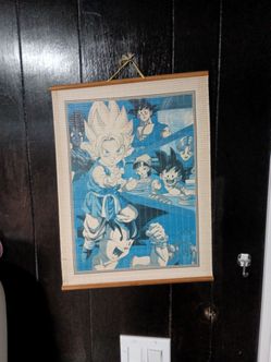 Dragon ball z wall scroll