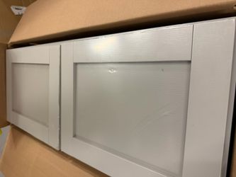 Kitchen Wall Cabinet 30x12 In Sterling Gray