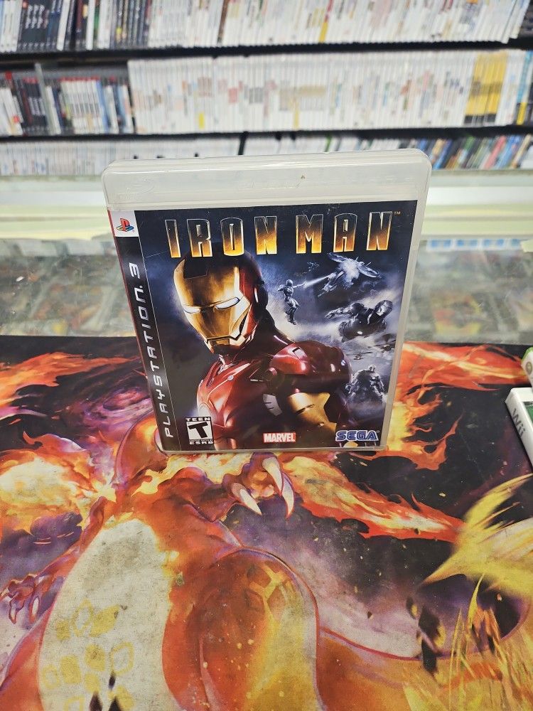 Iron Man (Sony PlayStation 3, 2008) CIB Tested