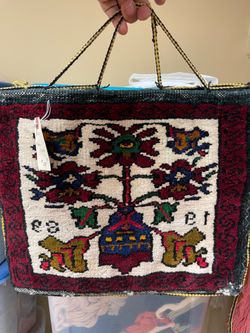 Hand knotted bag