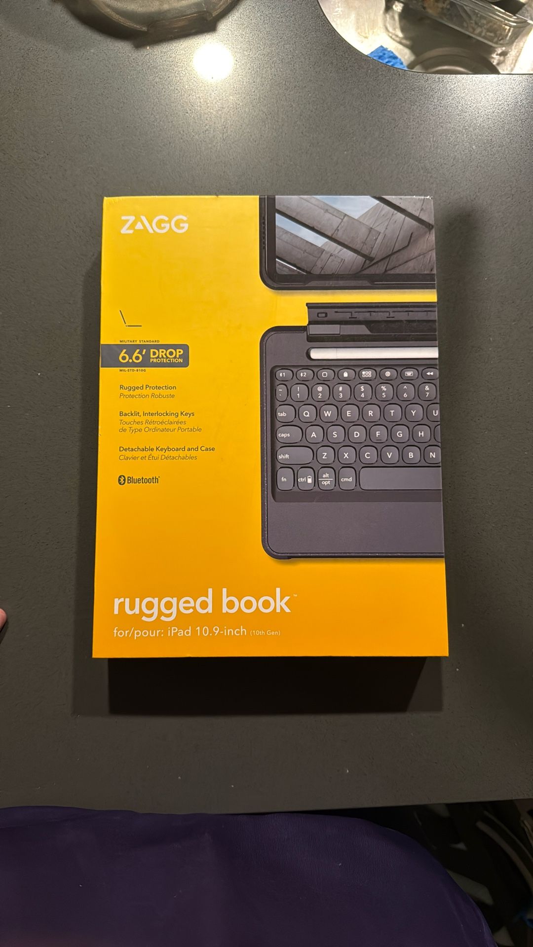 ZAGG iPad 10th gen Military Grade Case