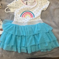 Rainbow Dress Toddler 