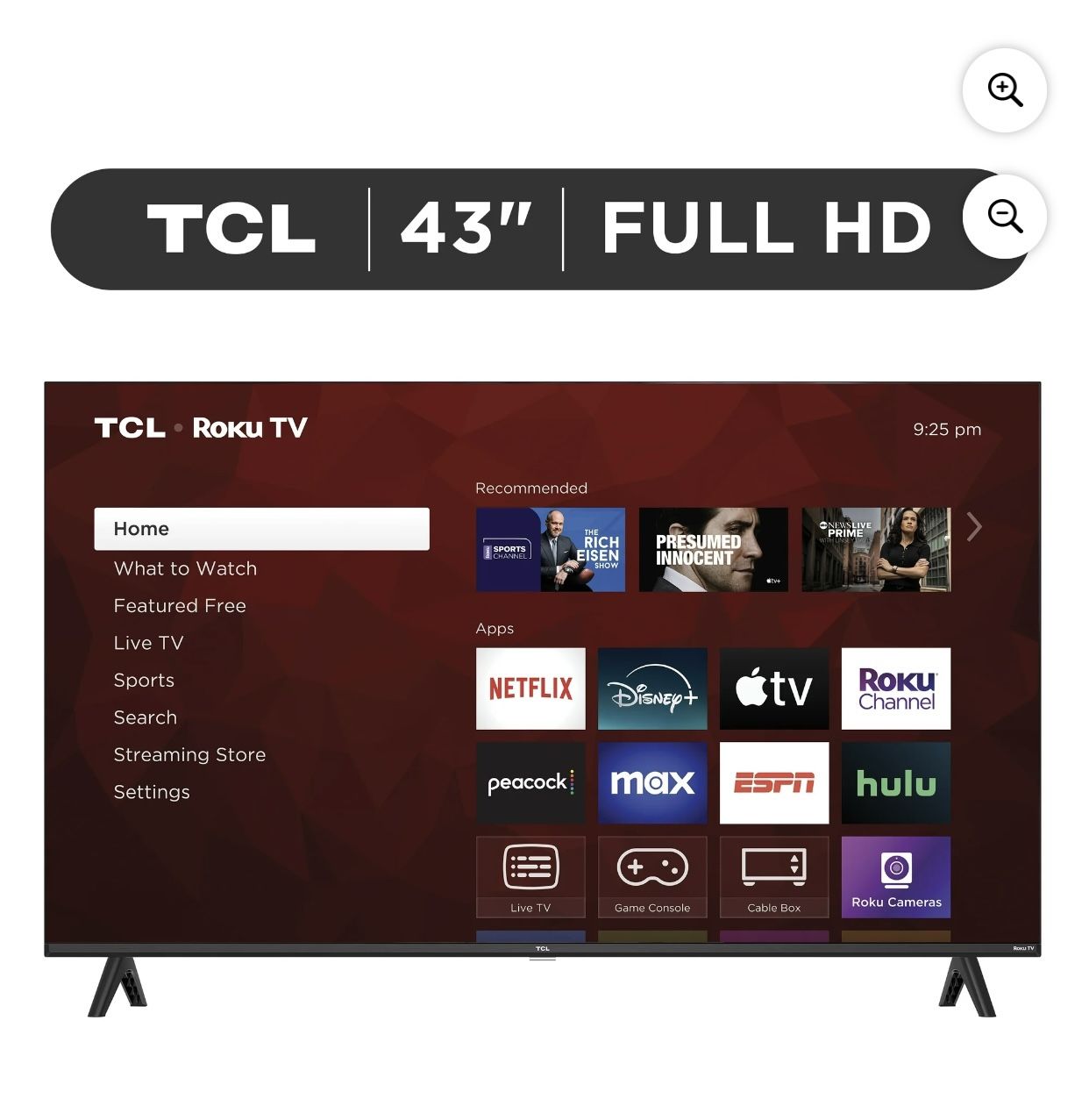 43” Tcl Tv