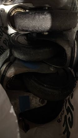 Extra large casters
