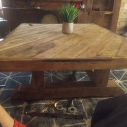 Rustic Handcrafted Coffee Table