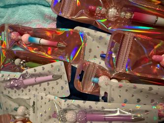 Beaded pens