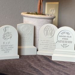 Haunted Mansion Tombstones