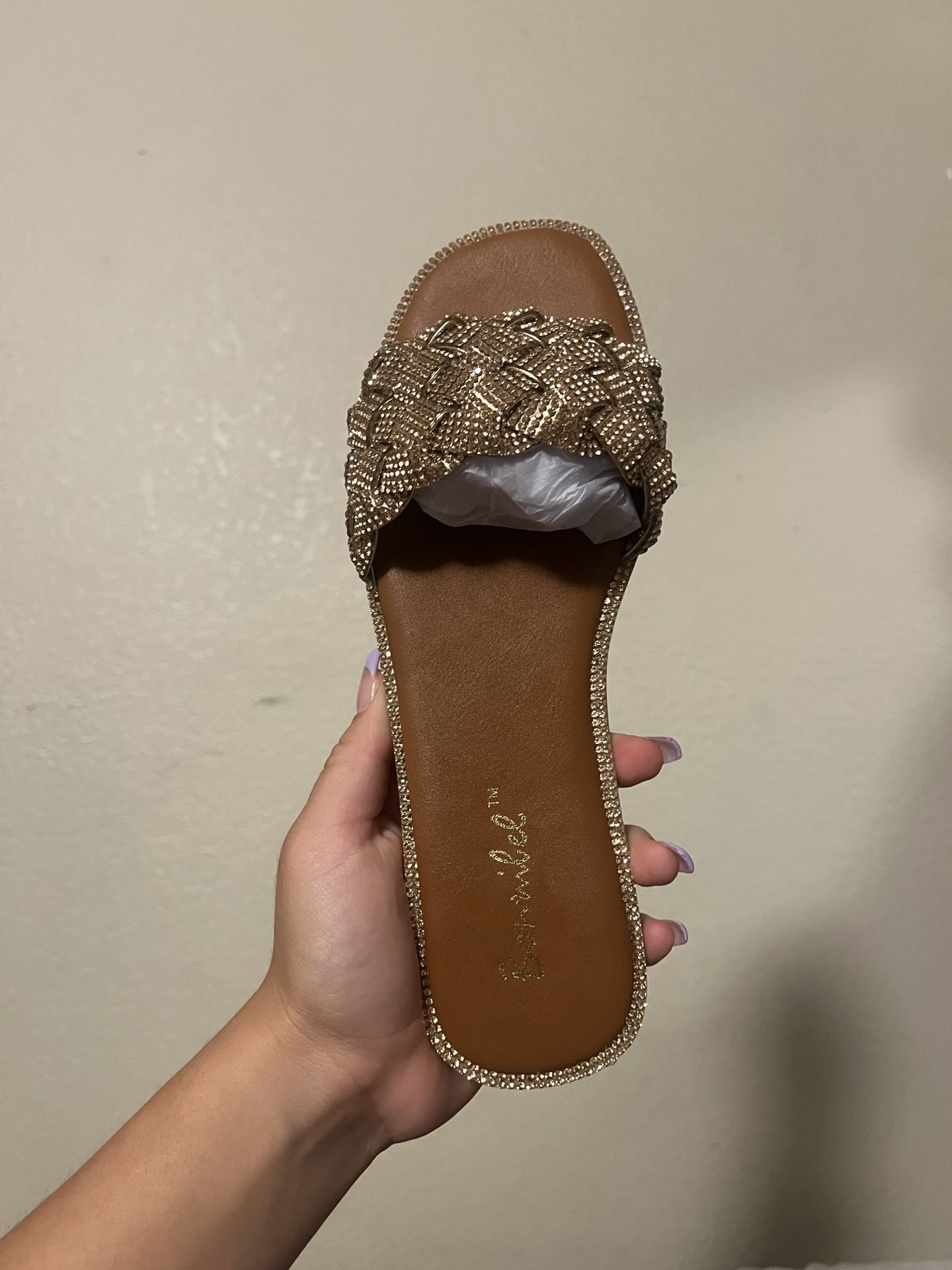 Women’s Chanclas ROSE GOLD