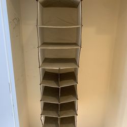 8 Tier Shelf Hanging Closet Organizer 