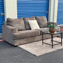Large Gray Sofa