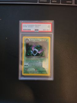 PSA 7 Dark Golbat Holo 2000 Pokemon Rocket