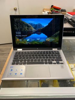 Dell Inspiron 11 300 series 11-inch Intel R pentium CPU N3530. @ 2.16 GHZ 8GB RAM 500 GB HARD DRIVE  Windows 10 pro TOUCHSCREEN  NO TRADES. Pick up on