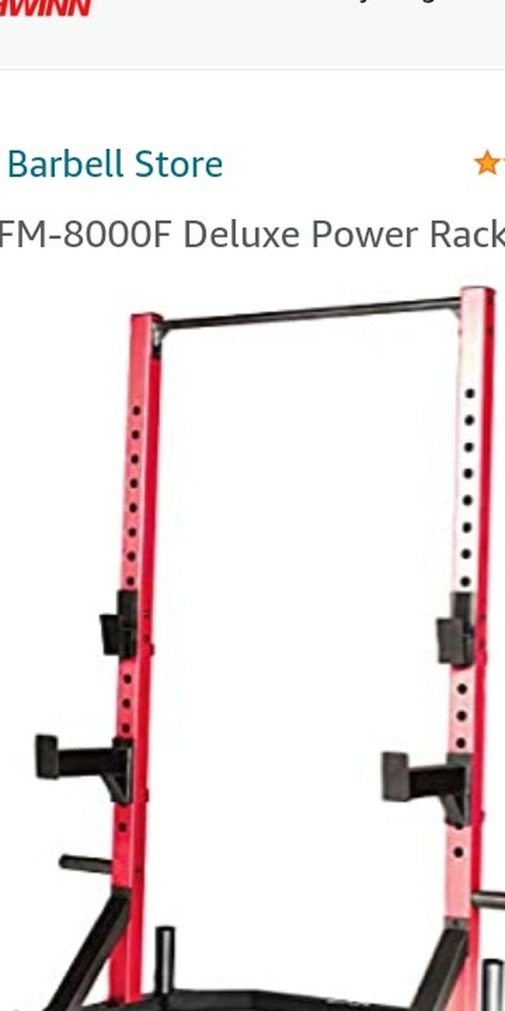 Brand new power rack with pull up Bar Squat rack And weight storage