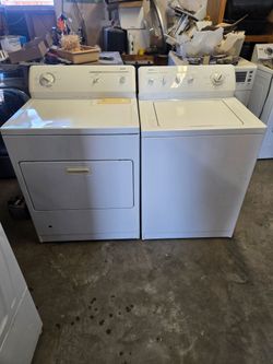 Washer And Dryer