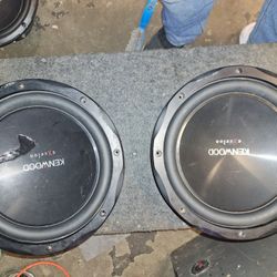 2-12" Kenwood Excelon Subwoofers