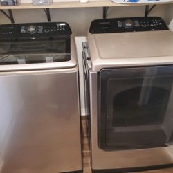 Samsung Washer and Dryer
