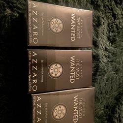 AZZARO THE MOST WANTED,- READ DESCRIPTION.