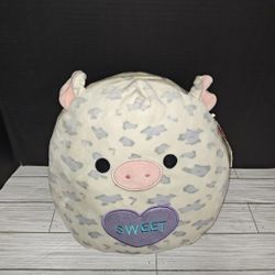 Squishmallow Rosie The Pig Squishmallows Kellytoy Plush Sweet 12" Pillow Toy