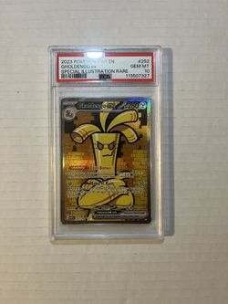 Pokemon Gholdengo ex Paradox Rift Special Illustration Rare #252 PSA 10 Gem Mint