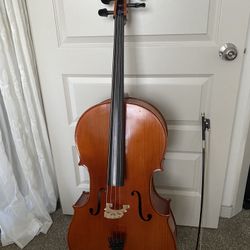 Samuel Eastman 4/4 Cello, Bow, Soft Case