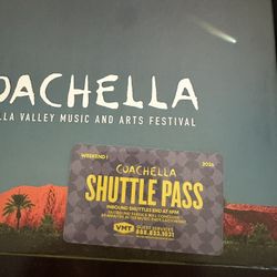 Coachella Weekend 1 Shuttle Pass