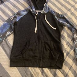 Women’s Juniors Aeropostale Size M Medium Full Zip Hoodie 