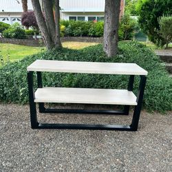 Modern style entryway table 