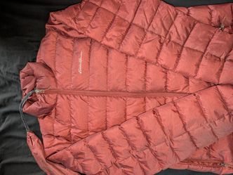 "Eddie Bauer" puffer red