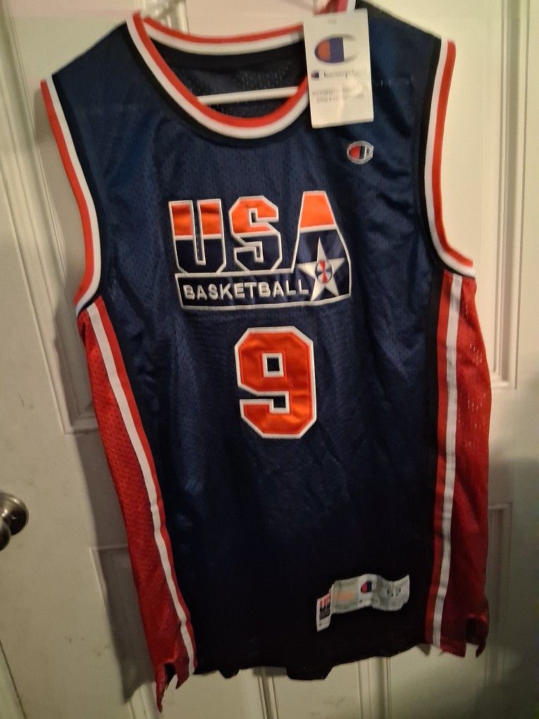 Michael Jordan #9 1992 USA Dream Team Jersey 