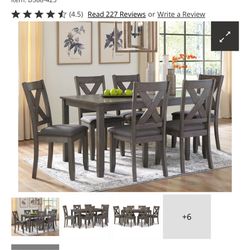 6 Chair Dining Table