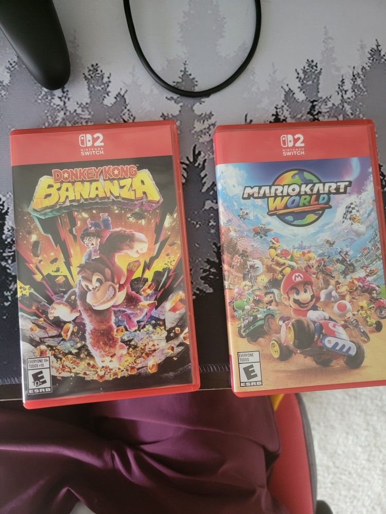 Donkey Kong Bananza + Mario Kart World Bundle