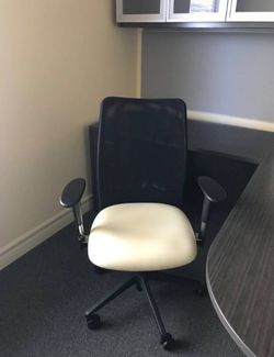 Mesh black office chair