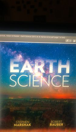 Earth Science PDF Textbook: Stephen Marshak and Robert Rauber